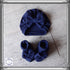 Ensemble Turban noeud + moufles + bandeau + chaussons assortis. tissu jersey de coton